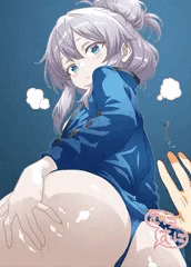 これはドゥーちゃん🍑にのられる