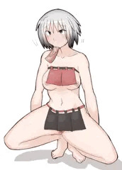 お題：エロ蹲踞しながらひょっとこフェラ