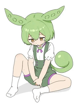 「…くすぐったいだけなのだ」