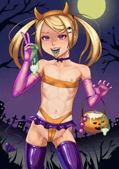 ハロウィンゆなちゃん