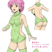 スケベニット考察なラクガキ