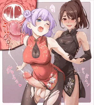 ふたなりチャイナドレス