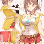 ライザお姉ちゃんに優しく抱きしめられながら密着太ももコキされたい