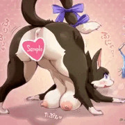オモチャに夢中なミルミルちゃん