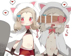 ちんちん目隠し