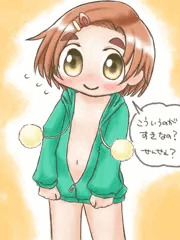 かおるちゃんはだかパーカー