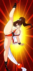 不知火舞　痴女ハイキック（くぱぁ→バイブin）