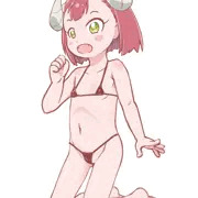マオちゃんの水着！（はだかんぼ差分あり☆）