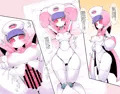 健康診断で身体を使ってやさしく採精してくれるセントナースさん