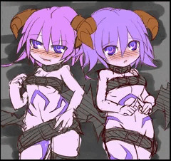 ロリ淫魔落書き