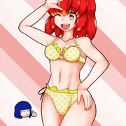 【一次創作】レッド娘は黄色がお似合い？