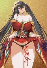 アズールレーン４周年記念イラスト大鳳★fanboxでHな差分有り