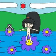 水のフラワー女神