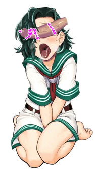 ち〇ぽ目隠し船長
