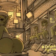 [E] で話しかける