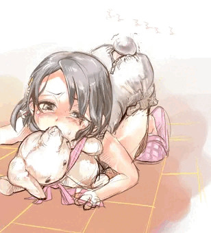 うさぎさんとお揃い