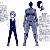 顔無しむちむちお手伝いアンドロイドおね〇ョタ