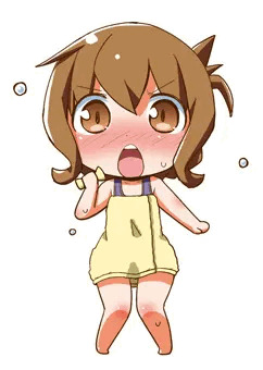 背中を流してあげるのです！