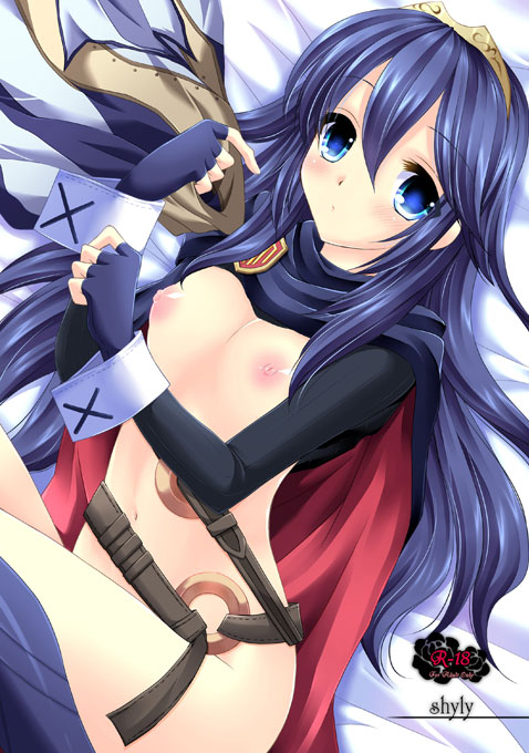 shyly