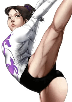 新体操選手　伊奈あゆみ　１