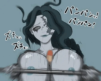 パイズリ漁師(銛固め)