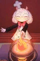 Cooking Fire With Fire