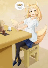 きつねうどんください！