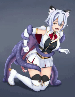 フェレスティア･ハルカ×魔物触手