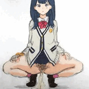 放尿六花