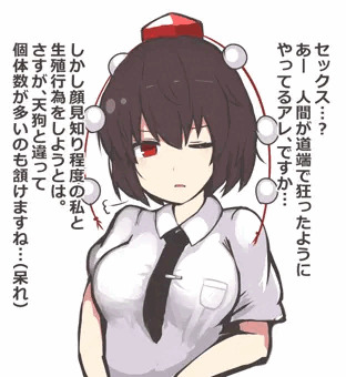 射命丸即孕2コマ