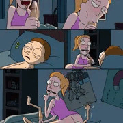Sneaking into Morty's room 2