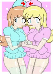 POCKY’S DAY 2024 ナース姉妹のポッキーゲーム🩷🩵