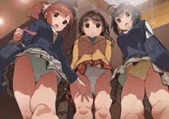 下からのぞいちゃ