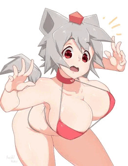 例のマイクロビキニ椛