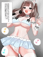 アイドルみうにゃのミニライブ