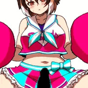 応援してくれるミミちゃん