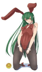 赤バニー
