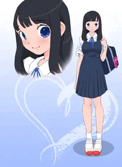 ついに明日から全裸登校スタート！…の女の子♪