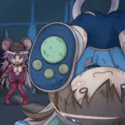 貴様は、あっちへフラフラー…こっちへフラフラー…しおって！