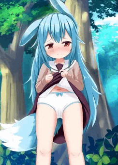 よその子たくしあげぱんつ