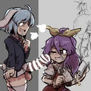 玉兎の性処理は依姫さまのお仕事【レイセン・綿月依姫】