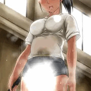 過去絵 お漏らししちゃったせんぱい