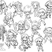 ワールドヒーローズ2らくがき