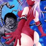 【R18G】赤レオタード女戦闘員（ブラッディエンジェルス）触手拘束＆処刑リョナ