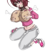 配信者の方のファンアートです