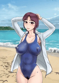 ボディペイント水着
