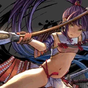 ゲーム稲姫　必殺技シーン