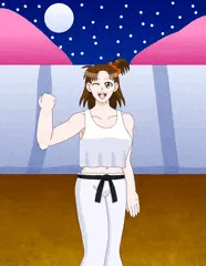 無敵のセクシー柔道少女・出雲良子