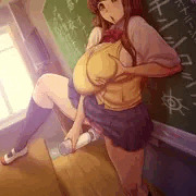 誰もいない教室で・・・
