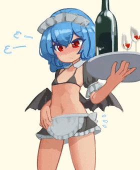 膨乳ビキニメイドレミリア